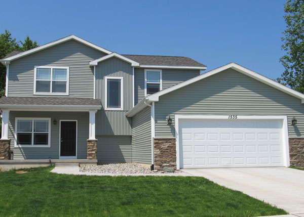 Franklin model home exterior