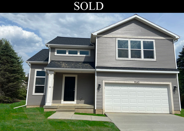 sold villager exterior model home