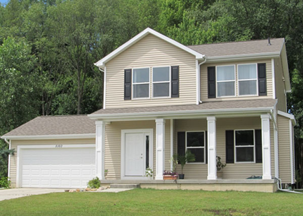 the gregory model home exterior